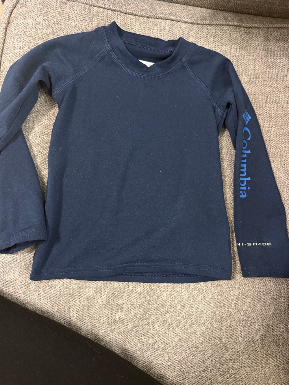 Columbia Navy Long Sleeve Sun Shirt